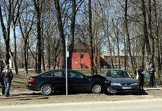 Avarijos vietoje Ukmergėje