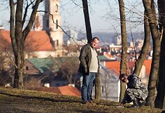 Įvykio vietoje Vilniuje, Subačiaus g.