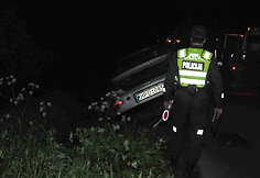 Avarijos vietoje &Scaron;irvintų rajone