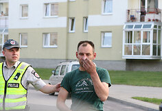 Avarijos vietoje Pilaitėje