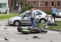 Avarijos vietoje Žarijų g.