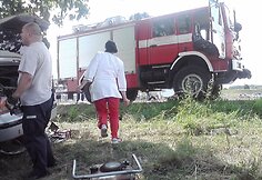 Avarijos vietoje Auk&scaron;tadvaryje