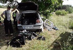 Avarijos vietoje Auk&scaron;tadvaryje