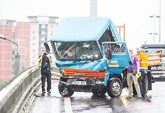 Avarijos vietoje Vilniuje