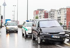 Avarijos vietoje Vilniuje