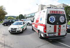 Avarijos vietoje Vilniuje, Žalgirio g.