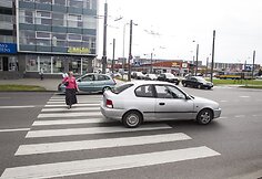 Avarijos vietoje Vilniuje, P.Lukšio g.