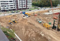 Įvykio vietoje Konstitucijos pr.
