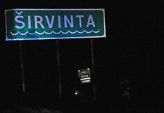 Avarijos vietoje Širvintų rajone