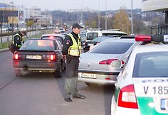 Policijos akcija Vilniuje