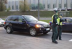 Policijos akcija Vilniuje