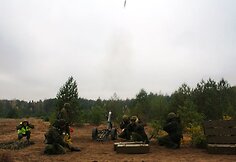 Minosvaidininkų pratybos Pabradėje