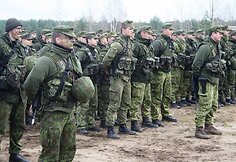 Minosvaidininkų pratybos Pabradėje