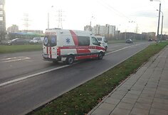 Avarijos vietoje Vilniuje, Laisvės pr.