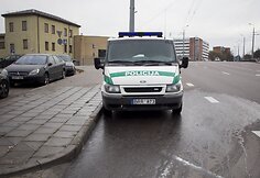 Įvykio vietoje Vilniuje, Švitrigailos g.