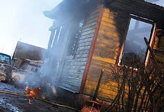 Gaisro vietoje Panevėžio rajone