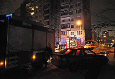 Gaisro vietoje Vilniuje, A.P.Kavoliuko g.