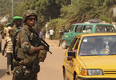 Prancūzų kariai Centrinėje Afrikos Respublikoje