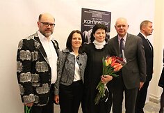 Remigijus ir Indrė Kriukai su LR ambasadoriumi Renatu Norkumi ir jo žmona