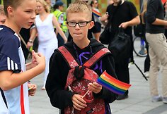 Eitynių &bdquo;Už lygybę&ldquo; akimirka