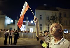 Akimirka i&scaron; protesto