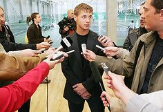 Jaunasis tenisininkas R. Berankis