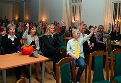 Ap&scaron;ildantis publiką kūrinys