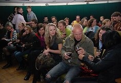 Svečiai nekantravo išgirsti grupės „Biplan“ koncertą.