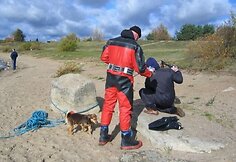 20-ies žmonių komanda tvirtino, kad niekada iki &scaron;iol nevalytas Lampėdžių karjeras buvo labai užter&scaron;tas. 