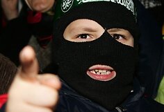 Protestuojantis vaikas