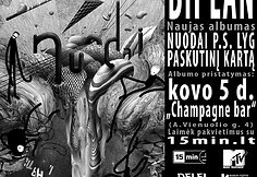 Naujasis grupės BIPLAN albumas "Nuodai"
