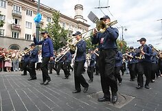 Tūkstantmečio dainų šventės eitynių akimirkos.