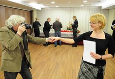 KKSD atstovė spaudai Lina Daugėlaitė &ndash; fotoaparato objektyve