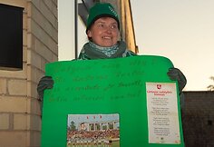 Vilniaus futbolo klubo „Žalgiris“ protestas