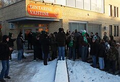 Vilniaus futbolo klubo „Žalgiris“ protestas