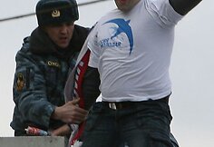 Protesto akcijai, kurioje dalyvavo maždaug 300 žmonių, Rusijos sostinės valdžia davė surengti leidimą, ir renginys vyko be rimtų incidentų.