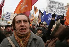 Protesto akcijai, kurioje dalyvavo maždaug 300 žmonių, Rusijos sostinės valdžia davė surengti leidimą, ir renginys vyko be rimtų incidentų.