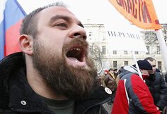 Protesto akcijai, kurioje dalyvavo maždaug 300 žmonių, Rusijos sostinės valdžia davė surengti leidimą, ir renginys vyko be rimtų incidentų.