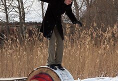 Kas toliau nuriedės nenukritęs (Rumšiškės). (2009-02-22)