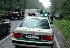 Per avariją prie Ukmergės nukentėjo trys žmonės.