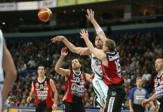 Kauno „Žalgirio“ žaidėjo Jono Mačiulio perdavimas