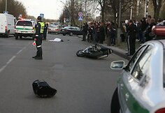 Motociklo avarija Parko gatvėje