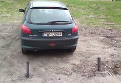 Pievoje įkalintas „Peugeot“