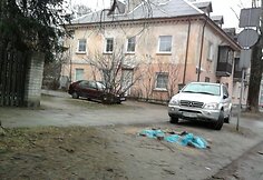 Pažeidėjas su MB visureigiu