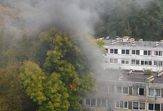 Gaisras Jeruzalės bendrabutyje