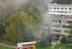Gaisras Jeruzalės bendrabutyje