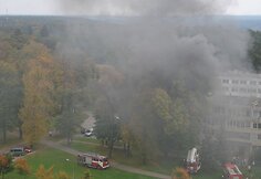 Gaisras Jeruzalės bendrabutyje