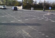 Užkeiktoji sostinės sankryža prie Seimo