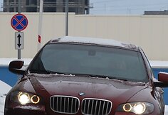 BMW X6 pažeidimas