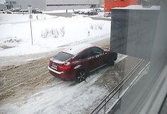 BMW X6 pažeidimas
